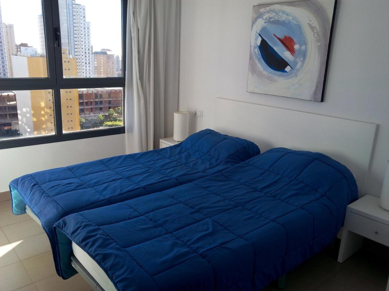 Apartamentos Con Terraza Torre D'Oboe By Renthas Benidorm Dış mekan fotoğraf