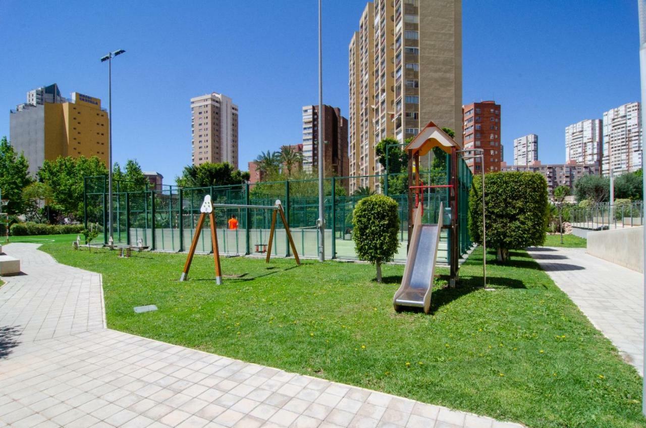 Apartamentos Con Terraza Torre D'Oboe By Renthas Benidorm Dış mekan fotoğraf