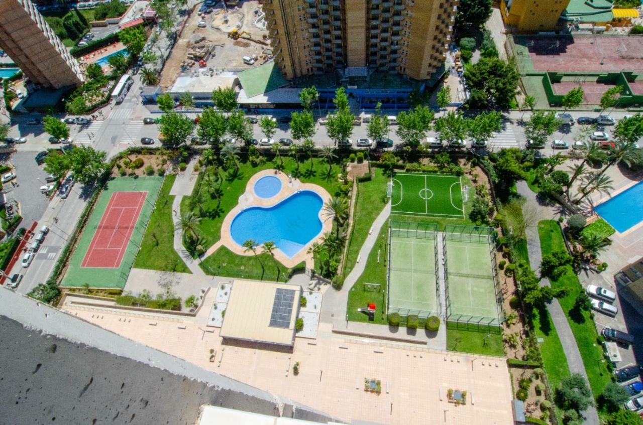 Apartamentos Con Terraza Torre D'Oboe By Renthas Benidorm Dış mekan fotoğraf